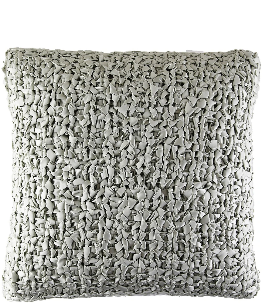 The Art of Home from Ann Gish Ribbon Knit Square Pillow