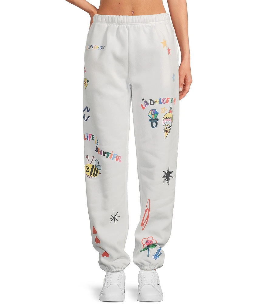 The Mayfair Group Somebody Loves You Coordinating Fleece Sweatpants