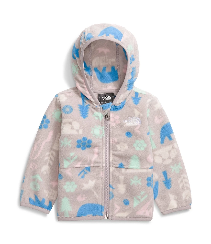 The North Face Baby Boys Long Sleeve Glacier Fleece Printed Hoodie
