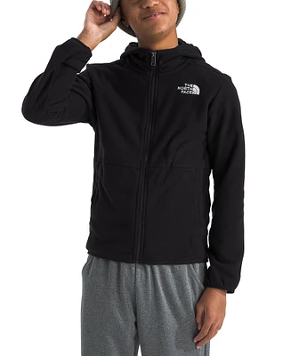 The North Face Big Kids Long Sleeve Glacier Full-Zip Hooded Jacket