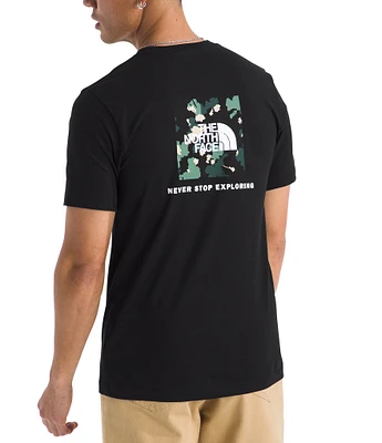 The North Face Camo Print Box NSE Short Sleeve T-Shirt