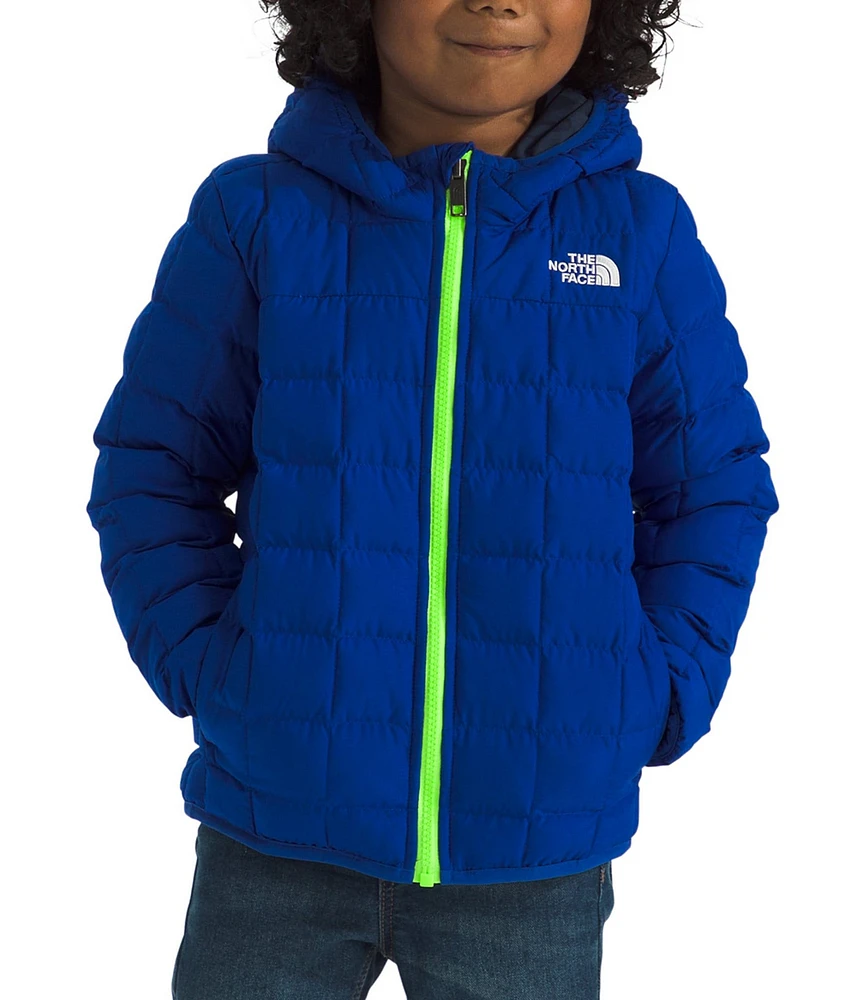 The North Face Little Boys Long Sleeve ThermoBall Hooded Reversible Ski Jacket