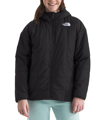 The North Face Little/Big Girls Long Sleeve Reversible Shasta Short Parka Jacket