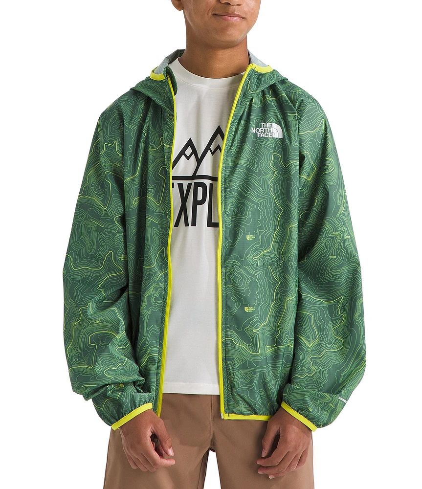 The North Face Little/Big Boys Long Sleeve Wind Resistant Wind TNF Cyclone Wind Jacket