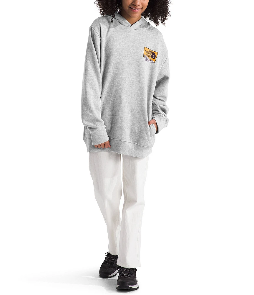 The North Face Little/Big Kids Long Sleeve Graphic Fleece Pullover Hoodie
