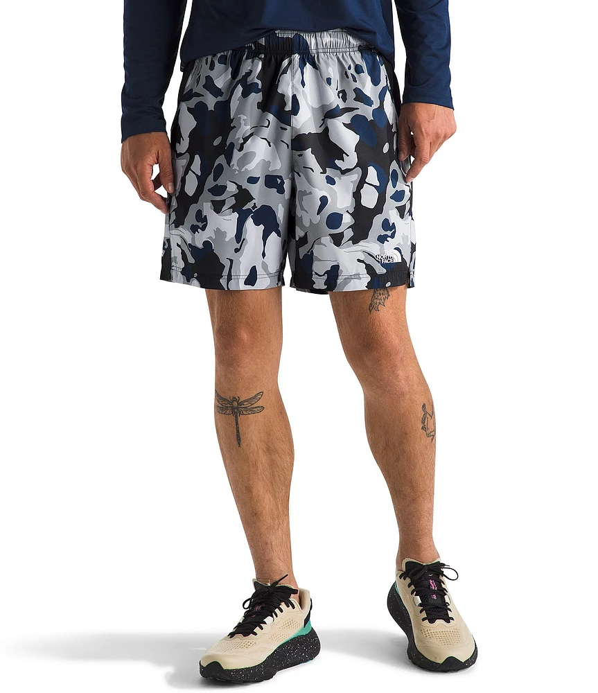 The North Face Mountain Athletics 24/7 Printed 7#double; Inseam Shorts