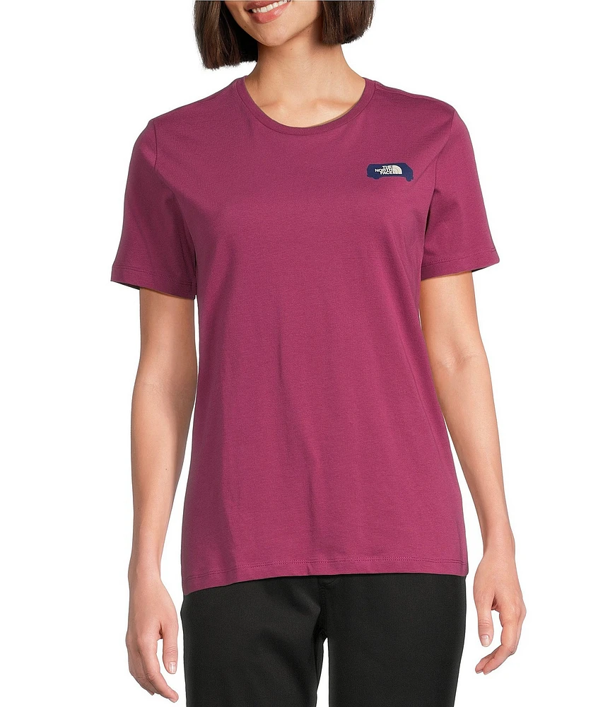 The North Face Outdoor Graphic Jersey Knit Crew Neck Tee