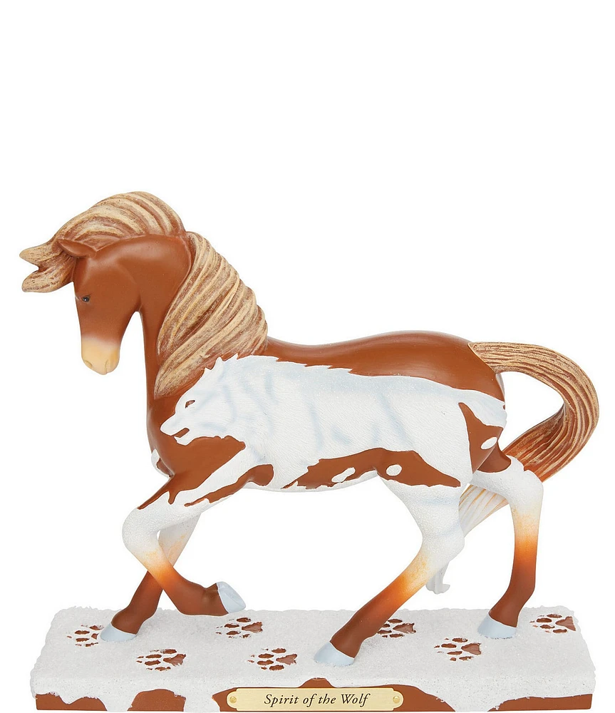 The Trail of Painted Ponies by Enesco Spirit Of The Wolf Figurine