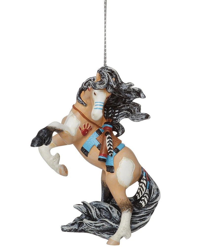The Trail of Painted Ponies Lakota Christmas Ornament