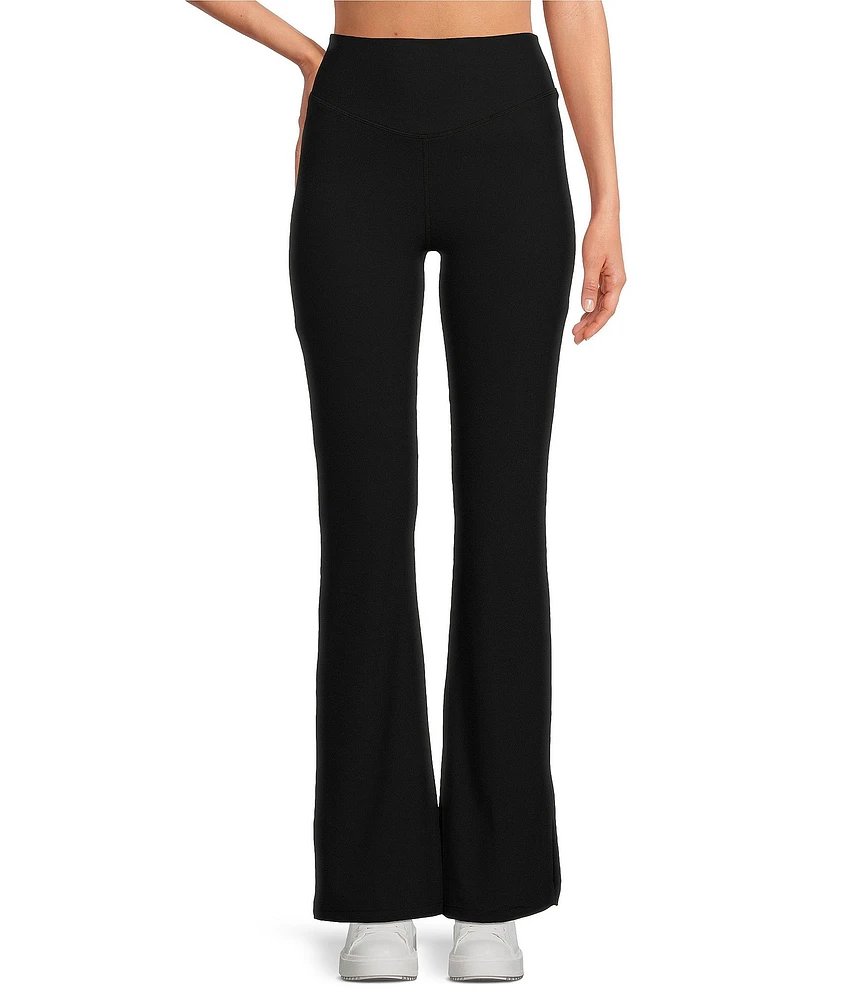 The Upside Florence Peached Flare Leg Leggings