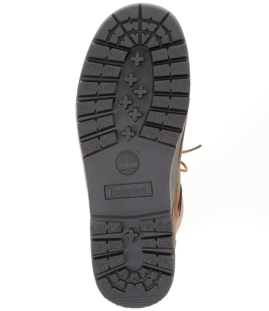 Timberland Boys' 6#double; Field Nubuck Leather Lace Up Boots (Youth)