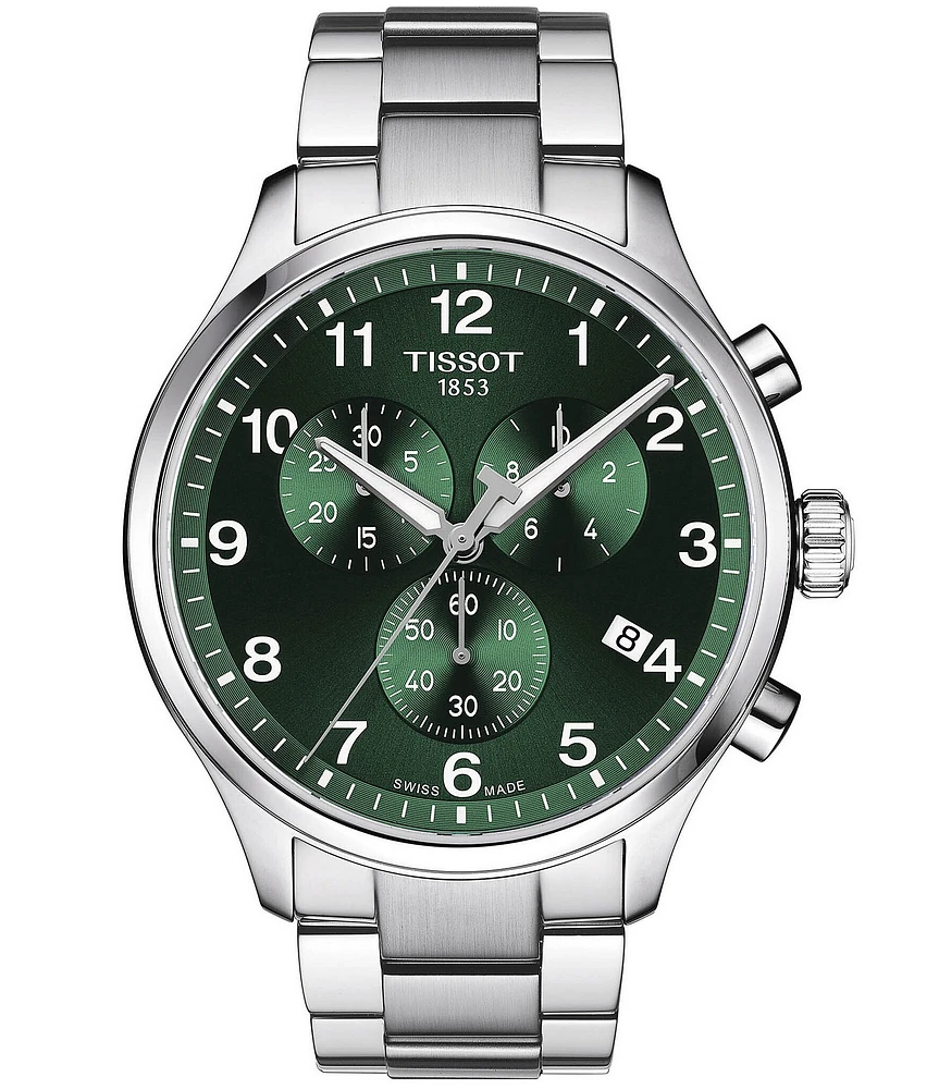 Tissot Chrono XL Classic Stainless Steel Bracelet Watch