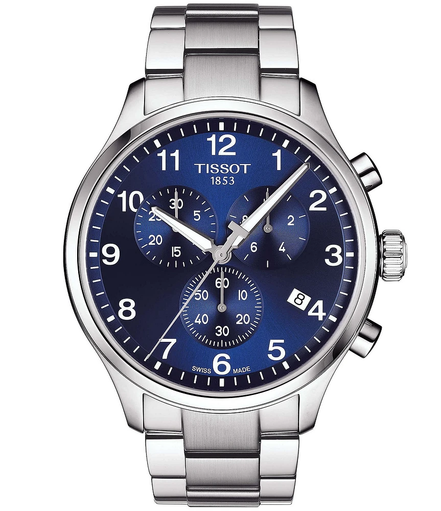 Tissot Chrono XL Classic Stainless Steel Bracelet Watch