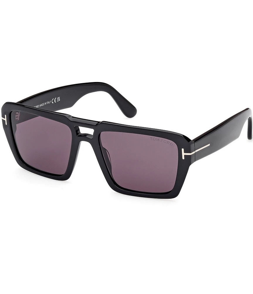TOM FORD Men's Redford 56mm Navigator Sunglasses