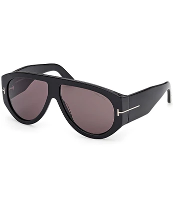 TOM FORD Unisex Bronson 60mm Shield Sunglasses