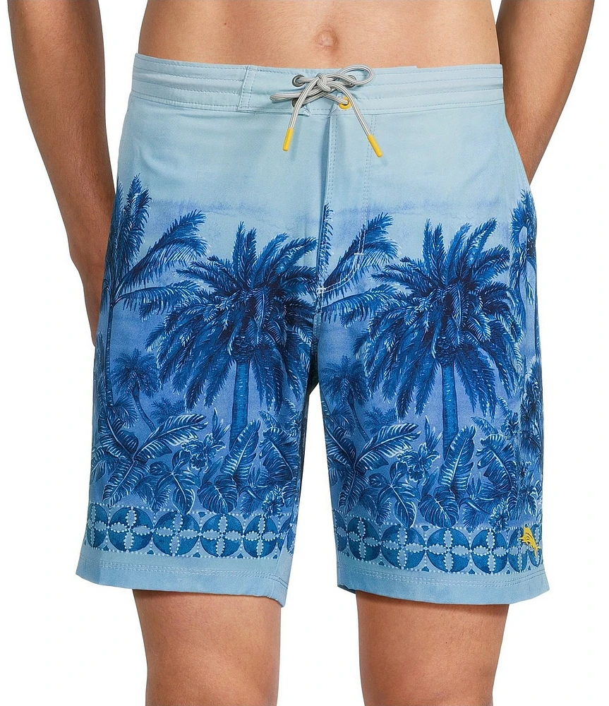 Tommy Bahama Baja Hula Blues 8#double; Board Shorts