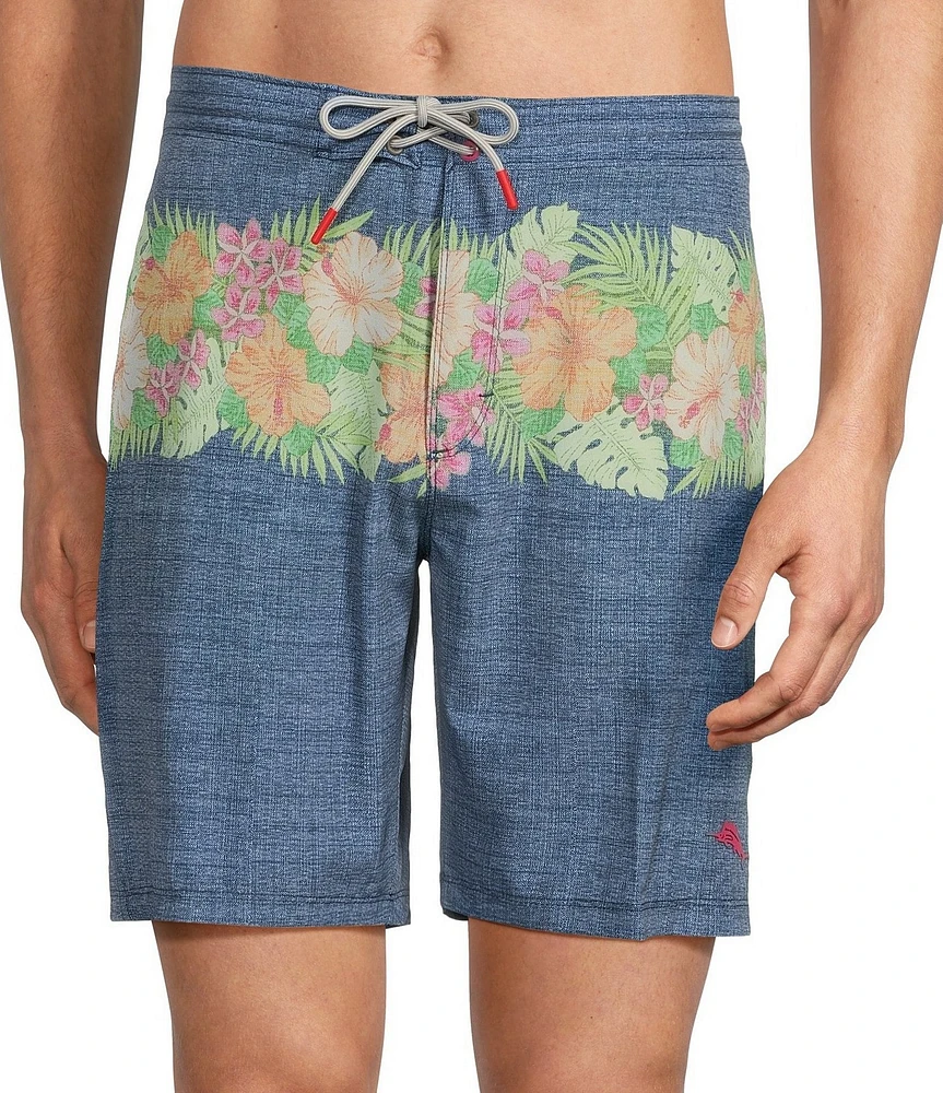 Tommy Bahama Baja Lei Over 8#double; Inseam Boardshorts