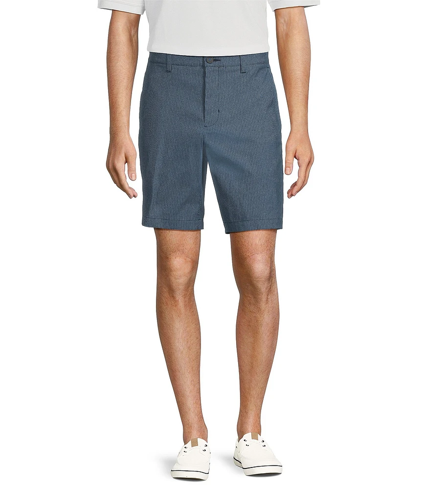 Tommy Bahama Barbados Pro Vista Check 9#double; Inseam Shorts