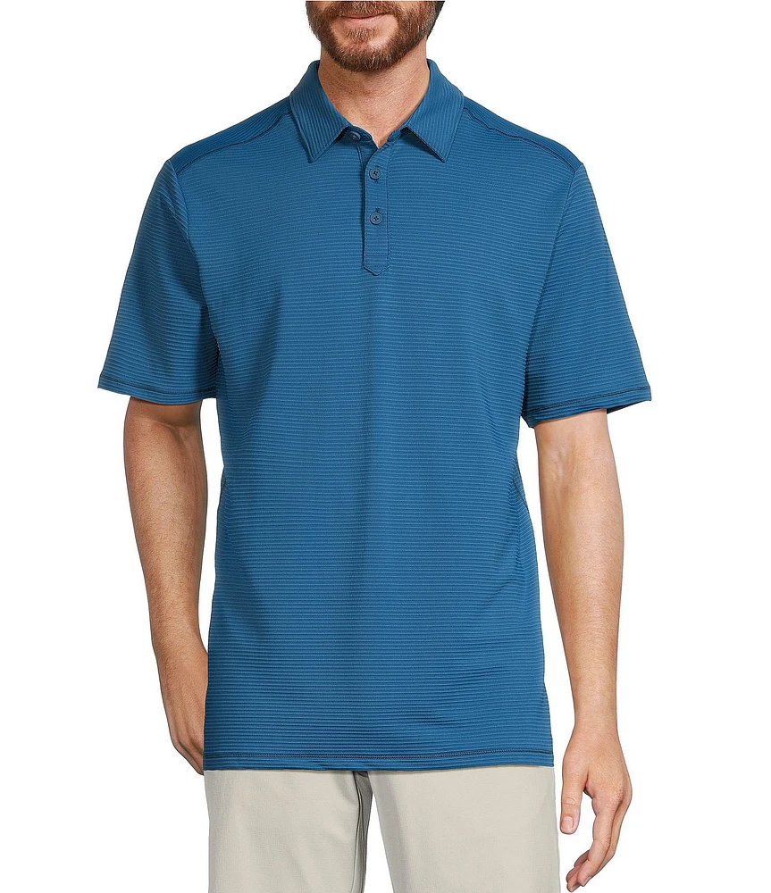 Tommy Bahama Big & Tall Costa Wave Performance Stretch Short Sleeve Polo Shirt