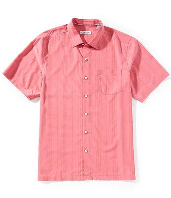 Tommy Bahama Big & Tall IslandZone Coconut Point Corso Vines Short Sleeve Woven Shirt