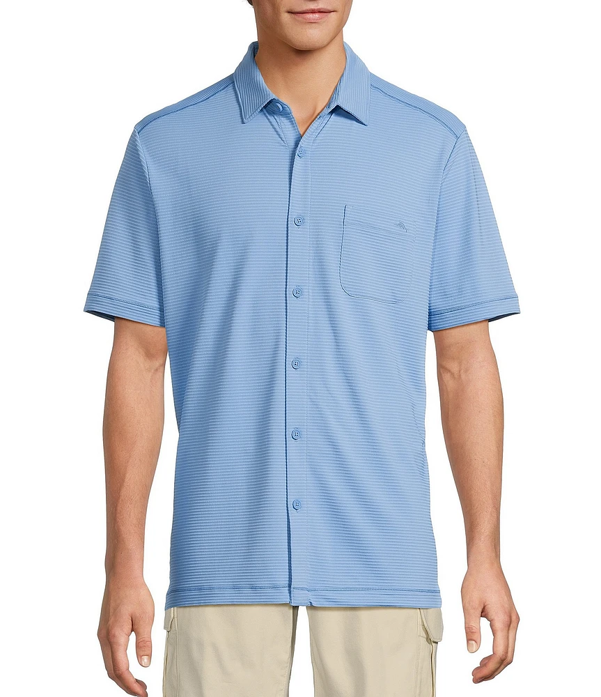 Tommy Bahama Costa Wave Short Sleeve Woven Camp Shirt