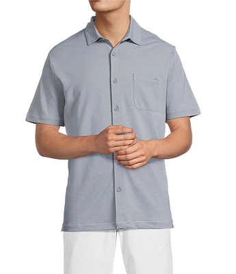 Tommy Bahama Costa Wave Short Sleeve Woven Camp Shirt