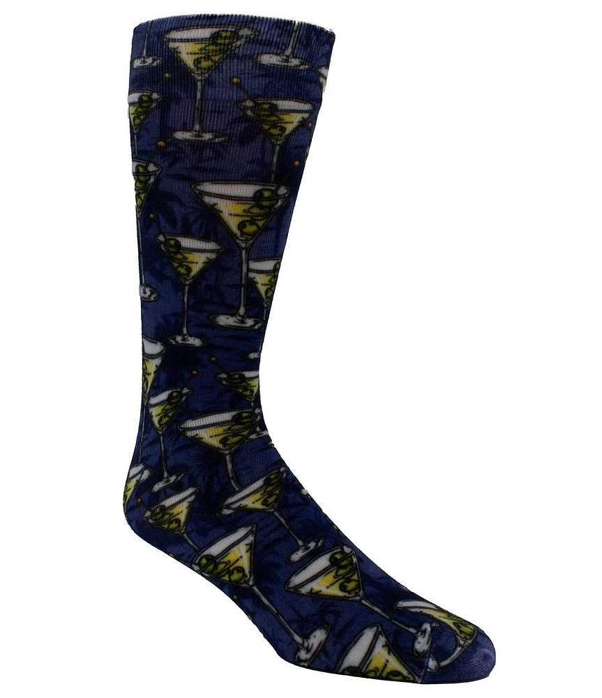 Tommy Bahama Down N Dirty Crew Dress Socks