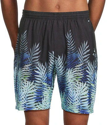 Tommy Bahama Huntington Frond Away 8#double; Inseam Swim Trunks