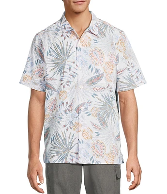 Tommy Bahama IslandZone Bahama Coast Tropic Tango Short Sleeve Woven Camp Shirt