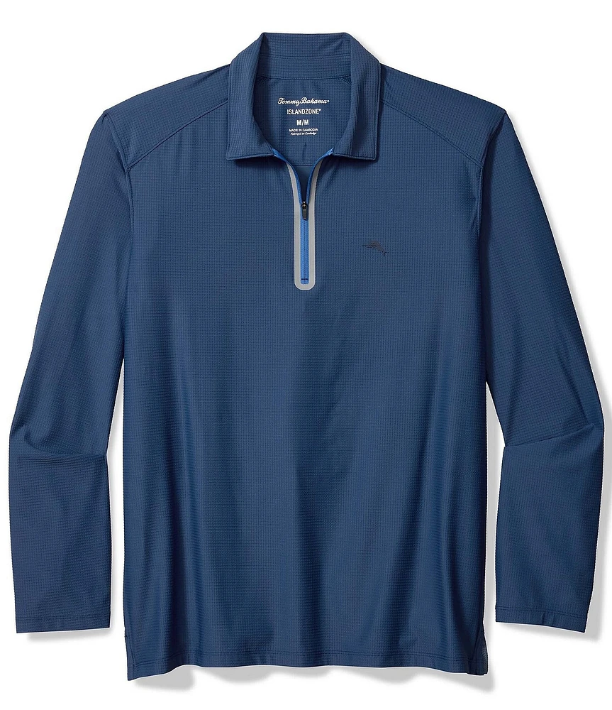 Tommy Bahama IslandZone Pebble Coast Long Sleeve Polo Shirt