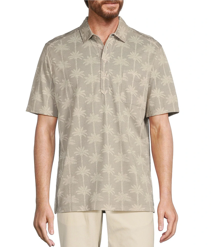 Tommy Bahama IslandZone San Lucio Palm Lane Short Sleeve Polo Shirt