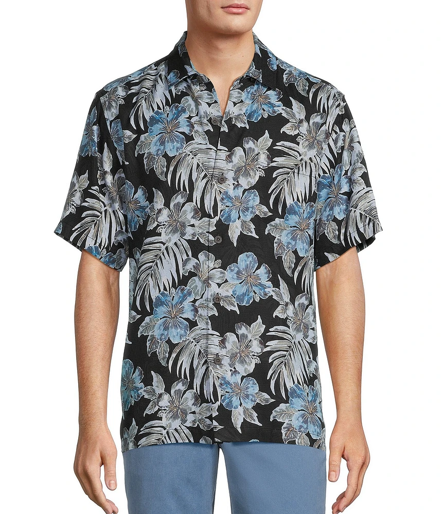 Tommy Bahama Silk Ravello Blooms Short Sleeve Woven Shirt