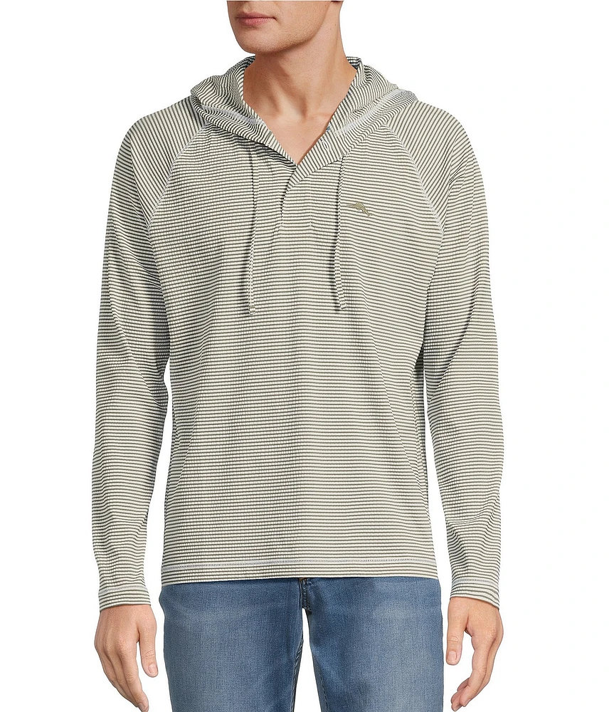 Tommy Bahama Starboard Stripe Long Sleeve Hoodie