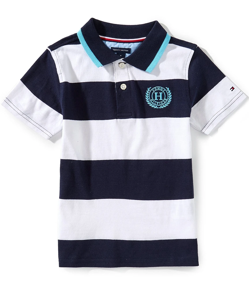 Tommy Hilfiger Little Boys Mariner Striped Polo