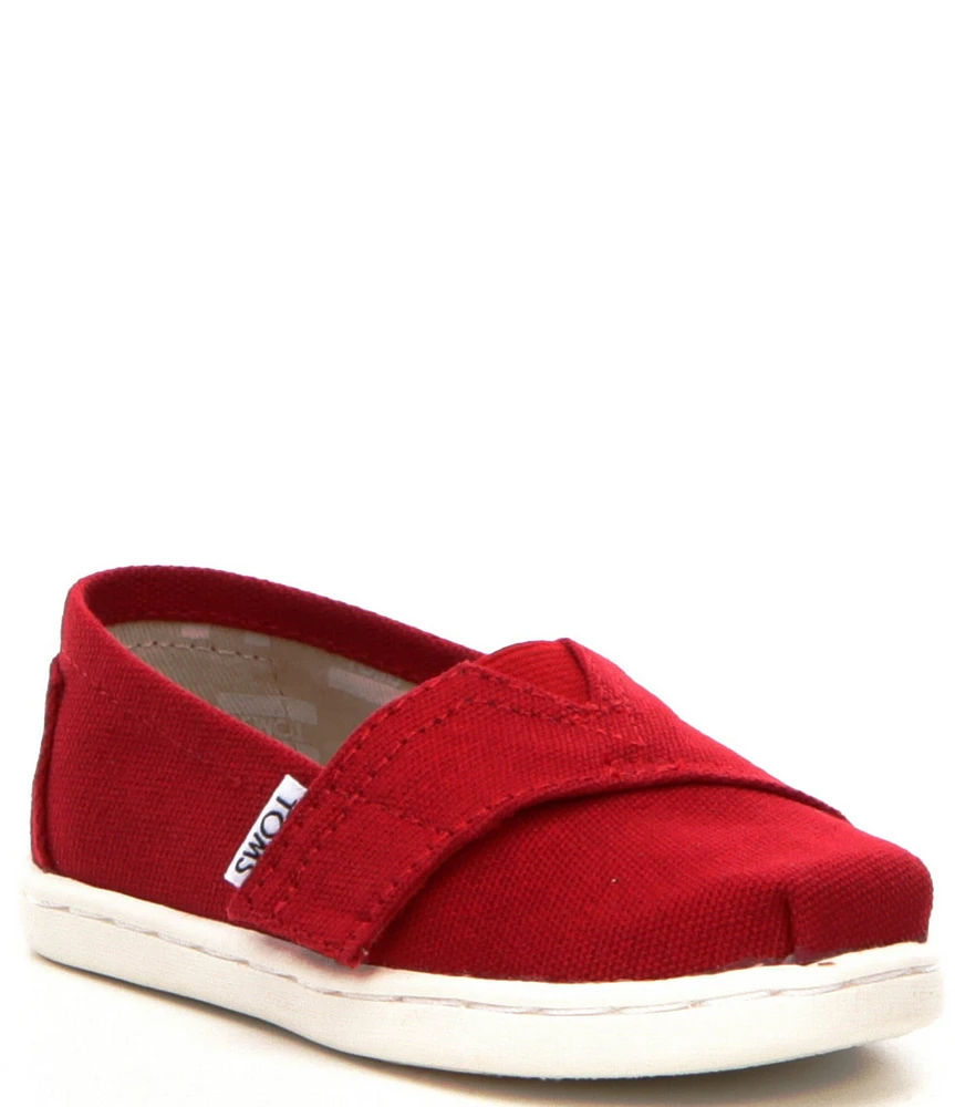 TOMS Kids' Classic Tiny Alpargata Alternative Closure Slip-Ons (Toddler)