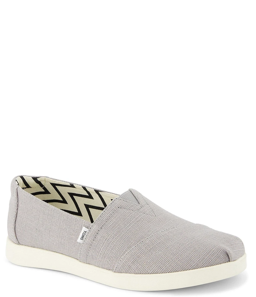 TOMS Women's Alpargata Plus Canvas Slip Ons