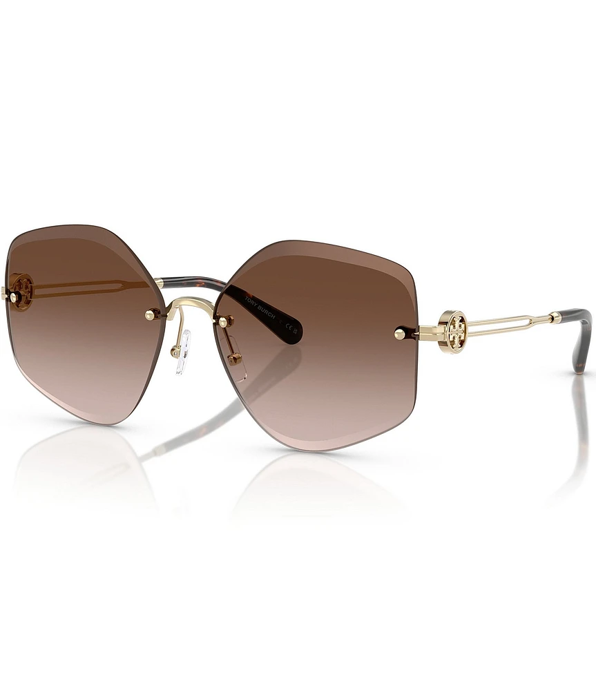 Tory Burch Women's TY6111 58mm Geometric Sunglasses