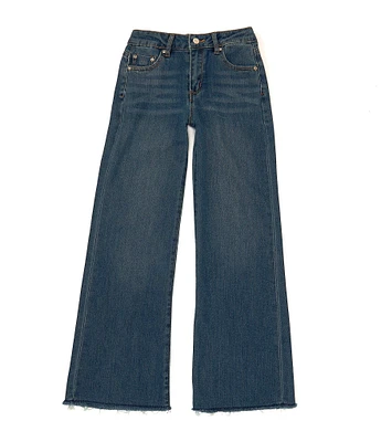 Tractr Big Girls Wide Leg Jeans
