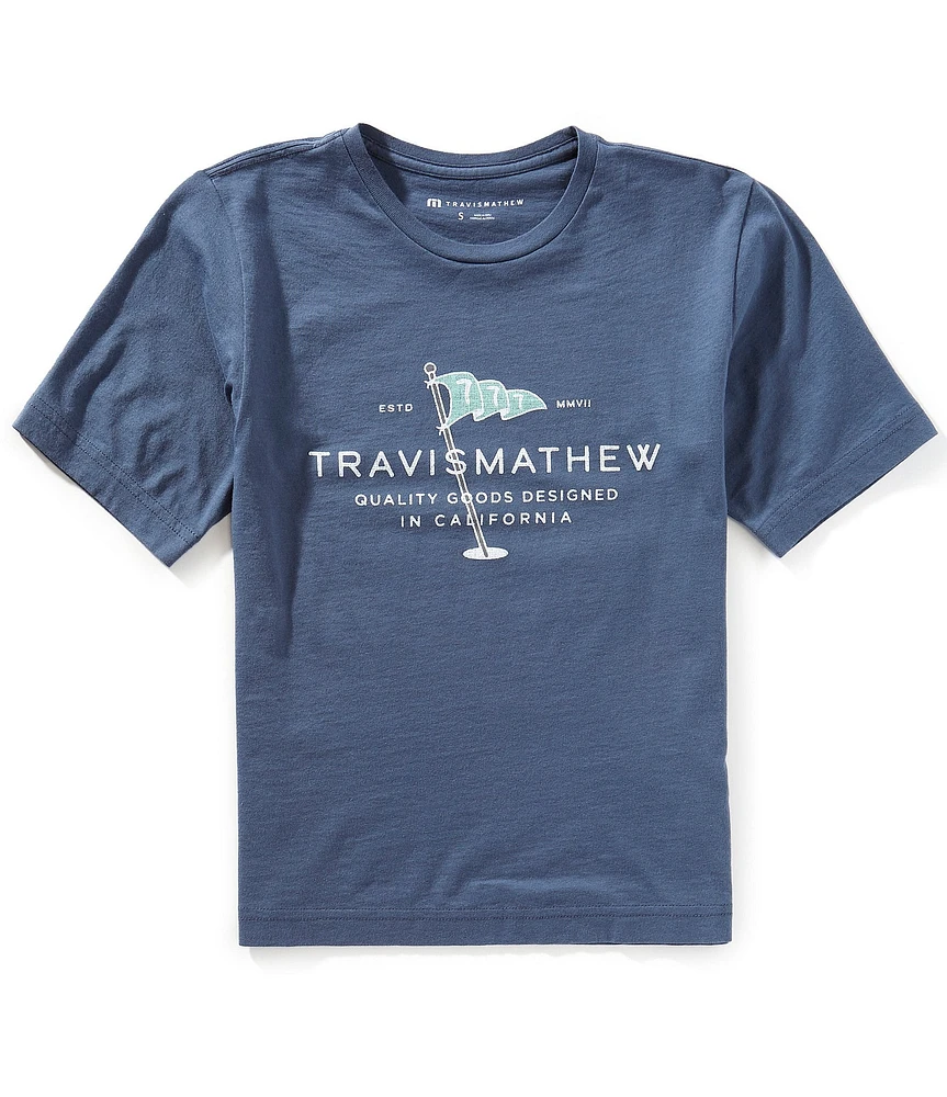 TravisMathew Big Boys 8-12 Worth A Shot Graphic T-Shirt