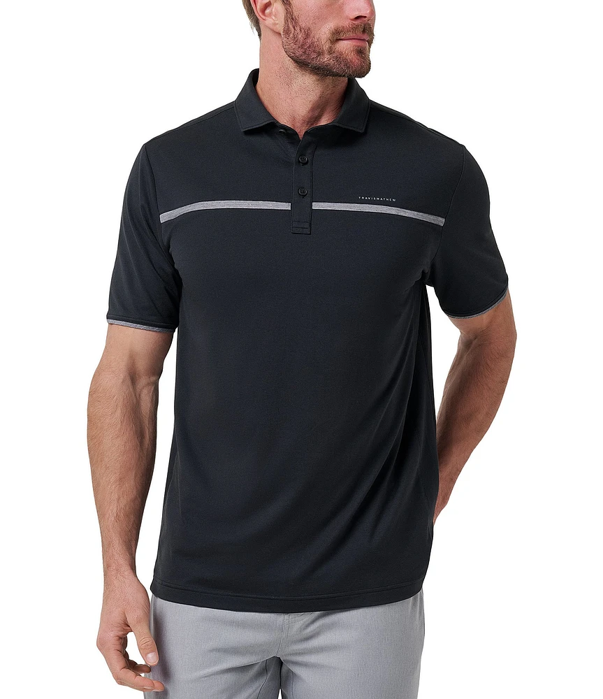 TravisMathew Flight Plan Short Sleeve Polo Shirt