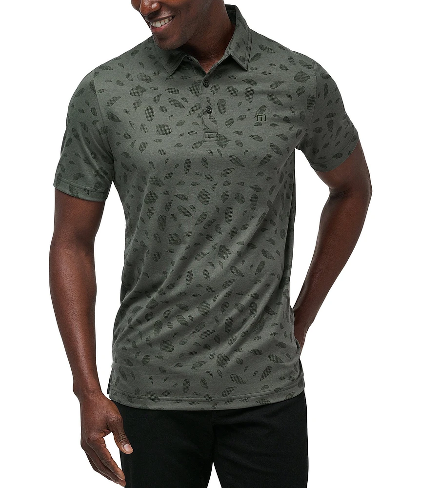 TravisMathew Magma Melt Short Sleeve Polo Shirt