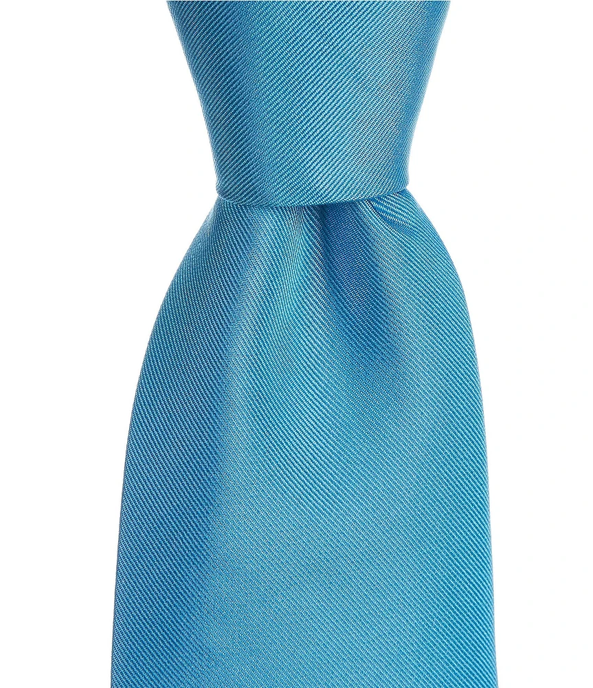 Tre Vero Solid 3#double; Silk Tie
