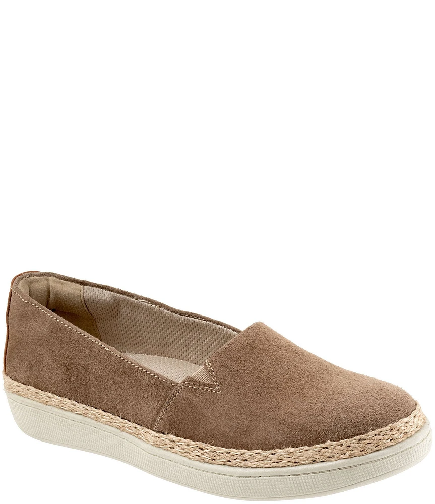 Trotters Accent Espadrille Suede Slip-Ons