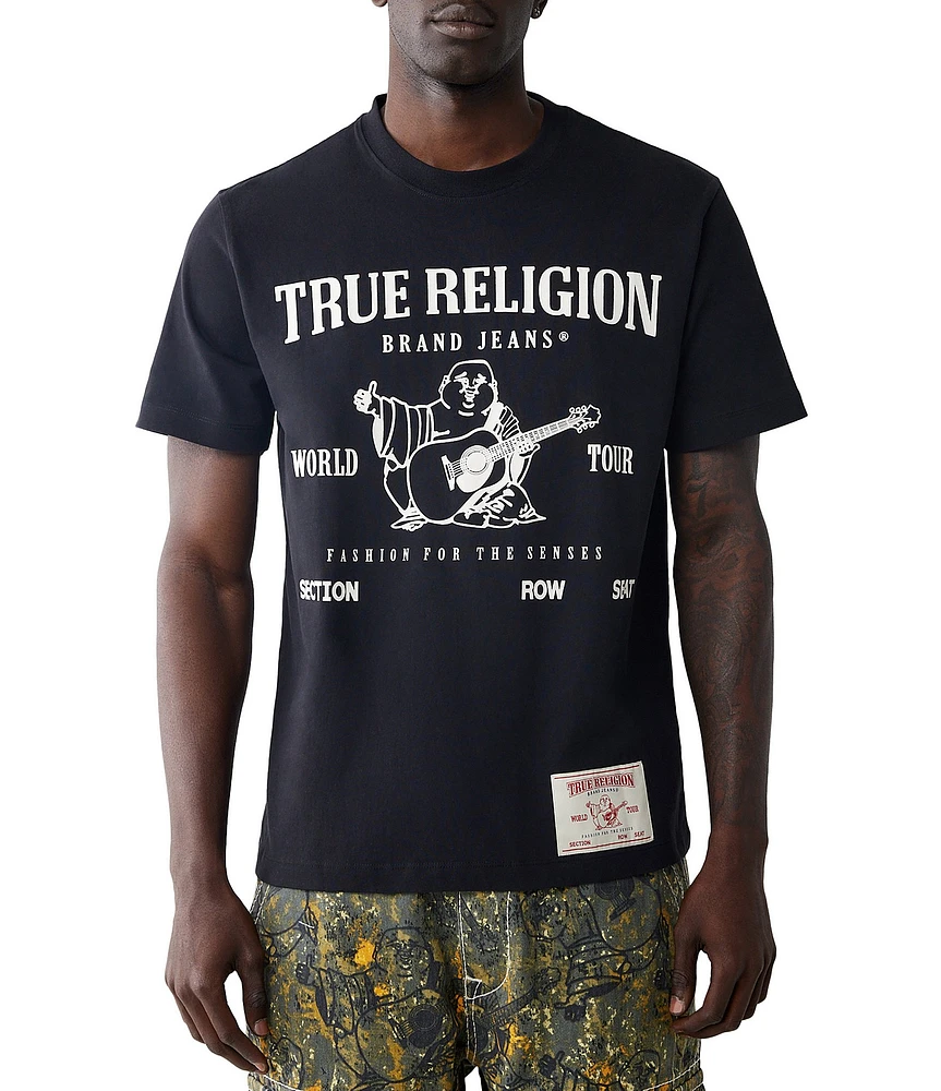 True Religion Buddha Tour Short Sleeve T-Shirt