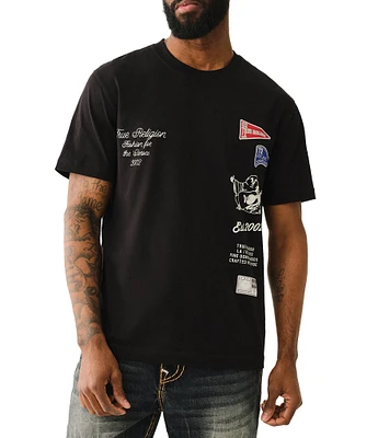 True Religion Logo Detail Short Sleeve T-Shirt