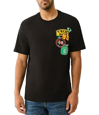 True Religion Short Sleeve Freeway Patch T-Shirt