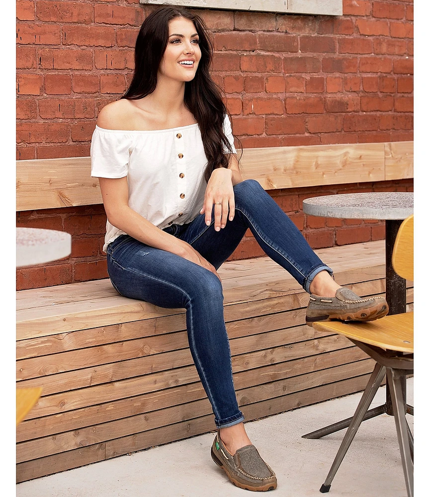 Twisted X Women's ecoTWX® Recycled Slip-On Driving Mocs