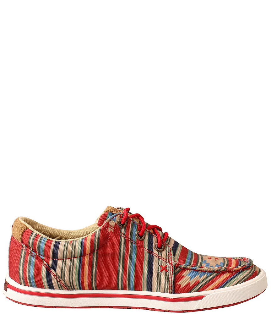 Twisted X Women's Stripe Tribal Printed Hooey Loper Sneakers