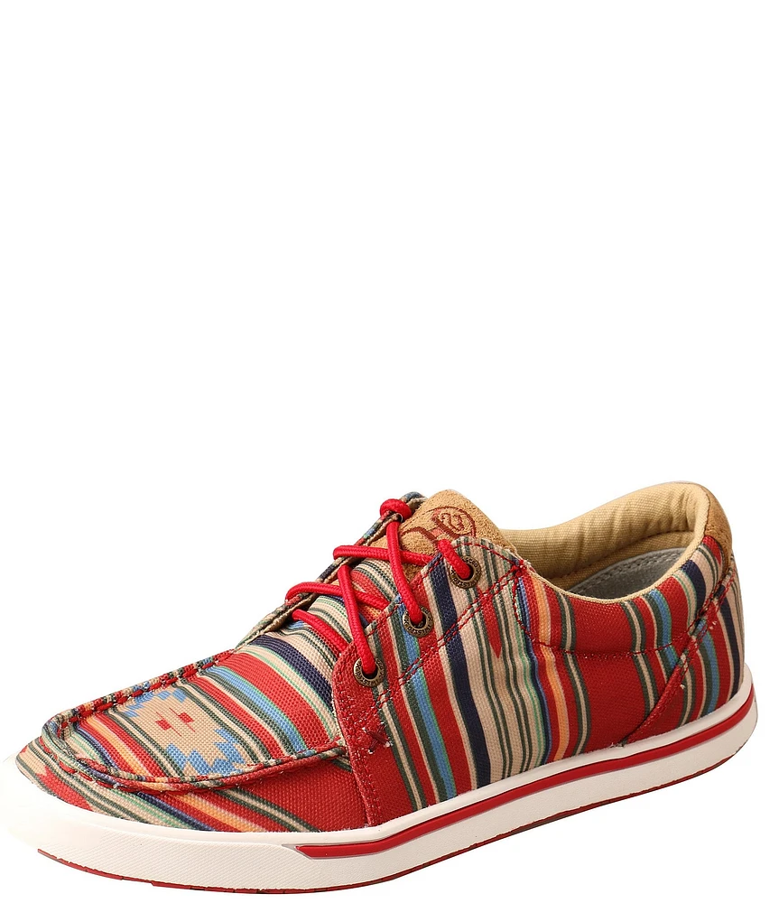 Twisted X Women's Stripe Tribal Printed Hooey Loper Sneakers