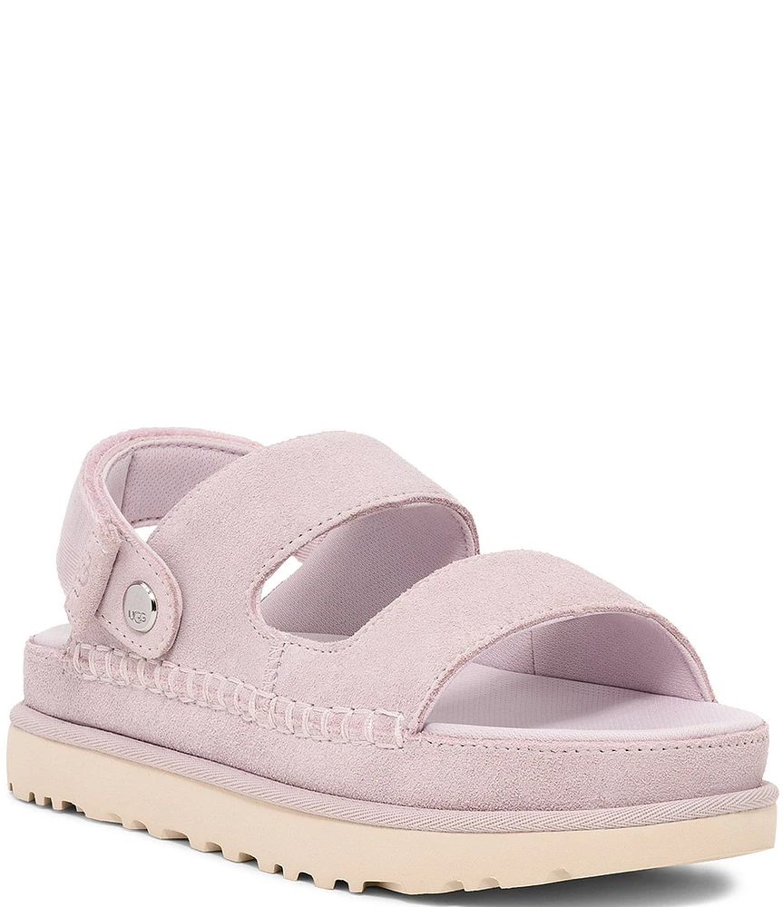 UGG Goldenstar Glide Suede Family Matching Platform Sandals